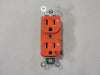 HUBBELL 15 Amp Isolated Ground Duplex Receptacle CR5252IG