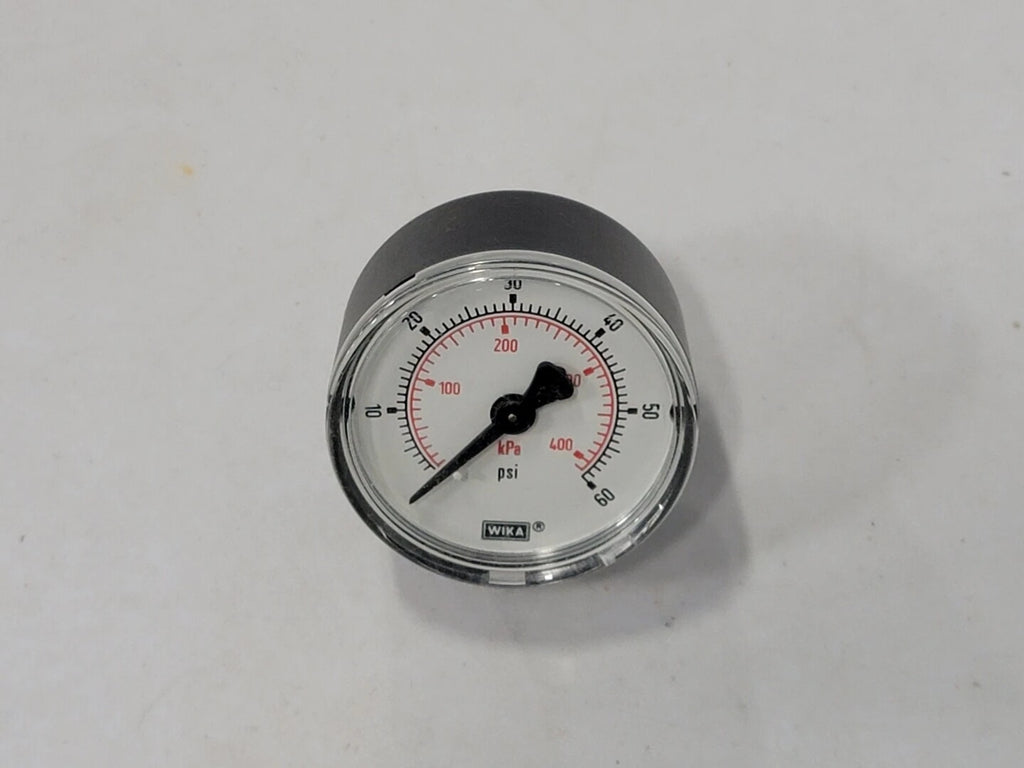 WIKA Pressure Gauge 60 psi, Type 111.10 2", P/N 9690684