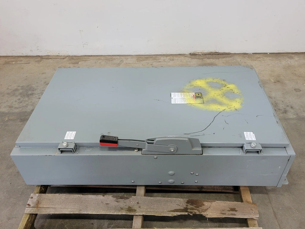 SQUARE D CHU366AWK Heavy Duty Safety Switch, 600 A, 600 V, Single Throw Not Fusible