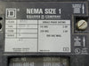 SQUARE D 27 Amp, 3 Pole, NEMA Size 1, 110/120 VAC Coil Contactor 8502SC05S