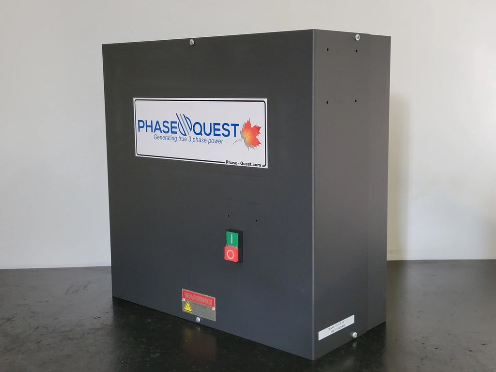 PHASE QUEST 15 hp Induction Load Rotary Converter OMPQ-15 