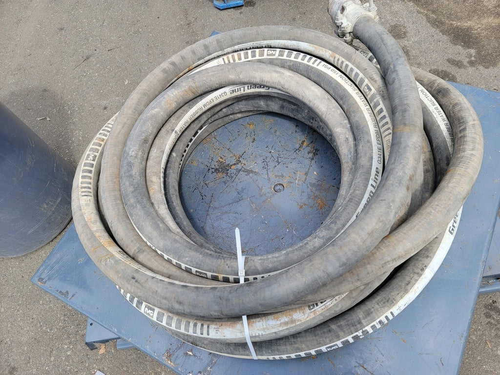 GREEN LINE 2" x 105 FT G341E EPDM Rubber Water Suction Hose 150 PSI G341-200