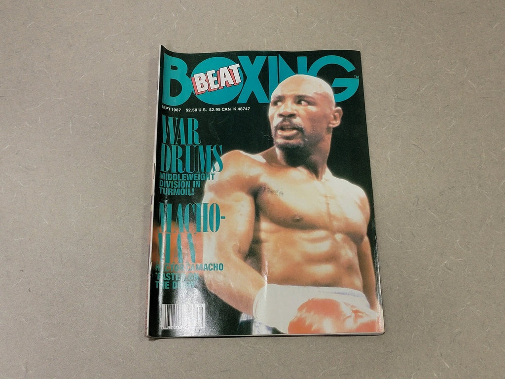 September 1987 Magazine War Drums Middleweight Division in Turmoil