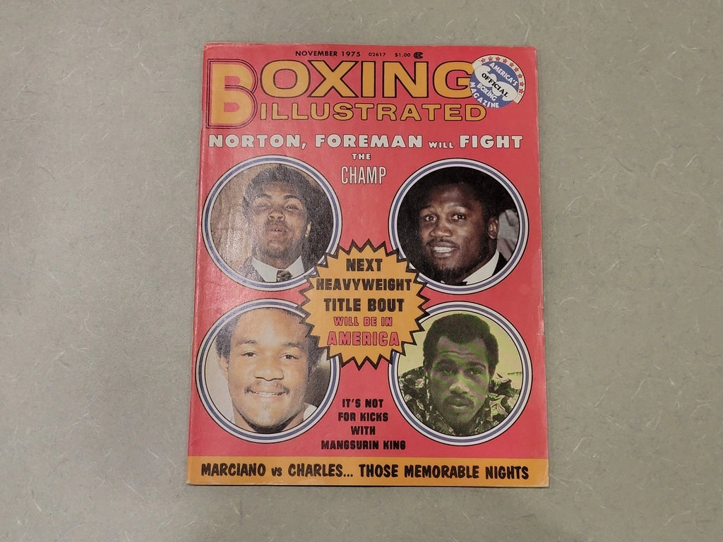 November 1975 Magazine Next Heavyweight Title Bout Will Be in America