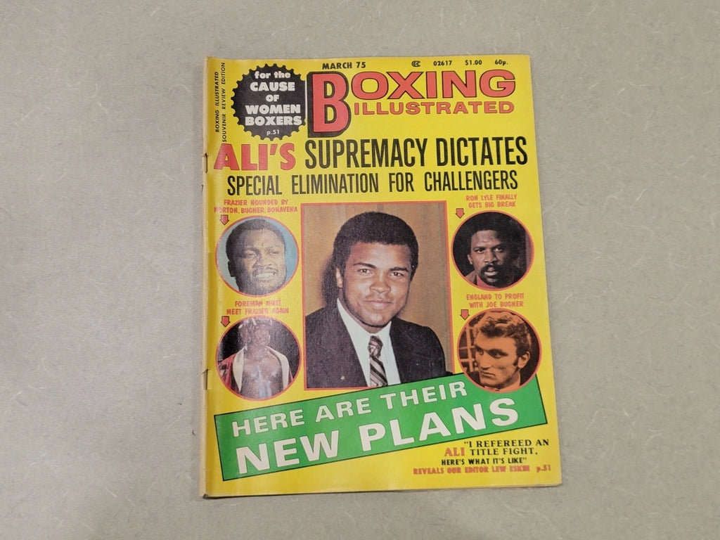 BOXING March 1975 Magazine Ali's Supremacy Dictates Special Elimination for Challengers