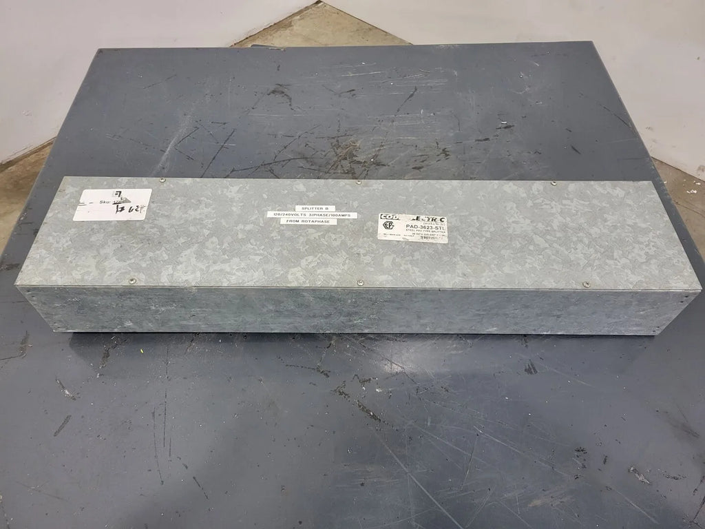 CODE ELECRTIC 36" 100 Amp Steel Pad Splitter PAD-3623-STL