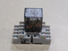 TYCO ELECTRONICS 5 Amp Interposing Relay KHAU-11D11-24 w/ Relay Socket 27E894