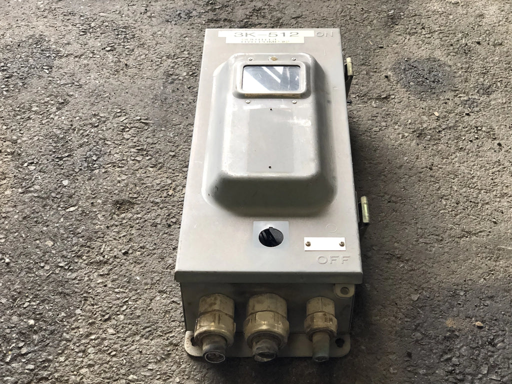 3K-512 Electrical Enclosure 22"x9"x6" w/ Terminals and Wiring