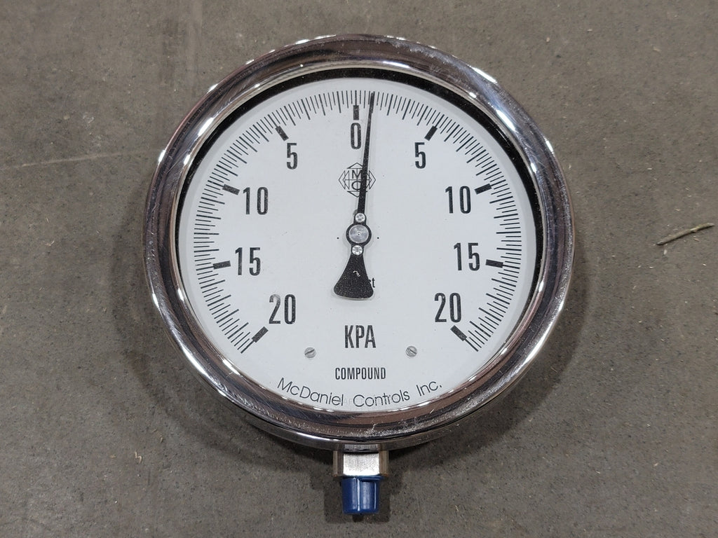 MCDANIEL -20// 20 kPa Pressure Gauge