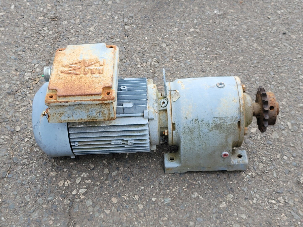 SEW 1 hp, 330/575 Volts, 276 Rpm Gearmotor R40DT80N4