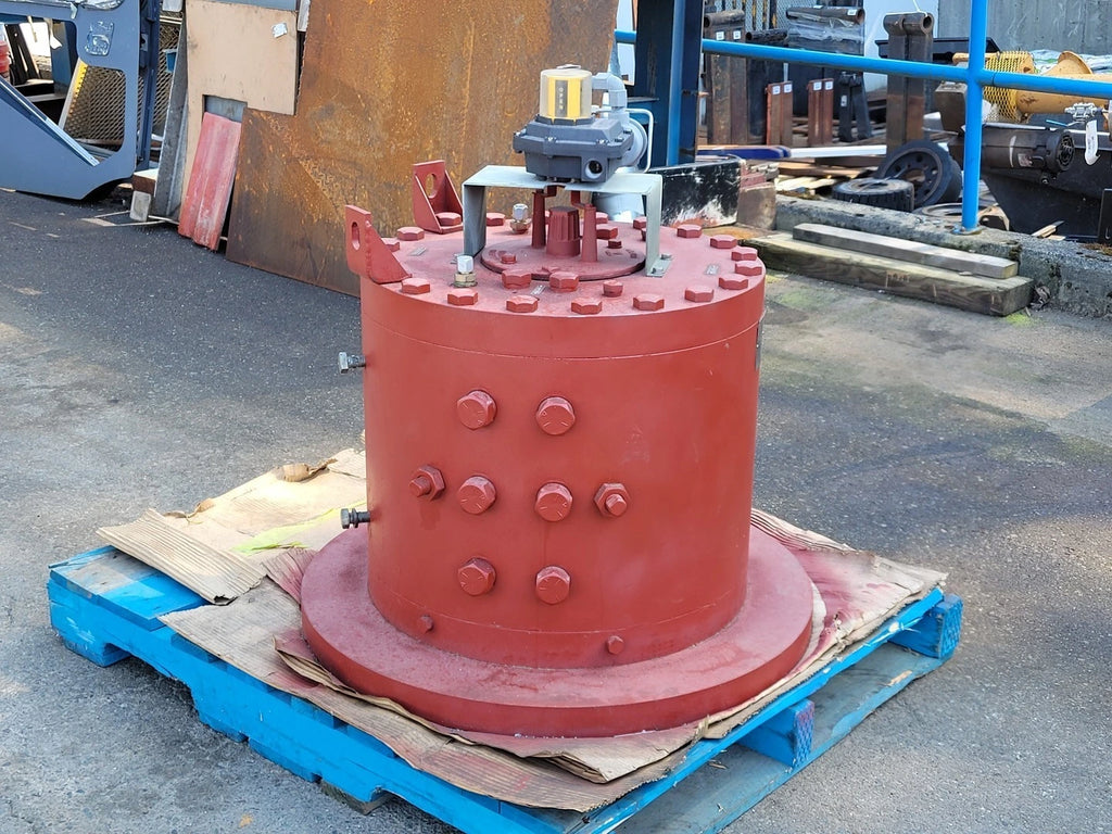 SHAFER 20 x 16 Rotary Vane Valve Actuator w/ Position Indicator Solenoid Valve