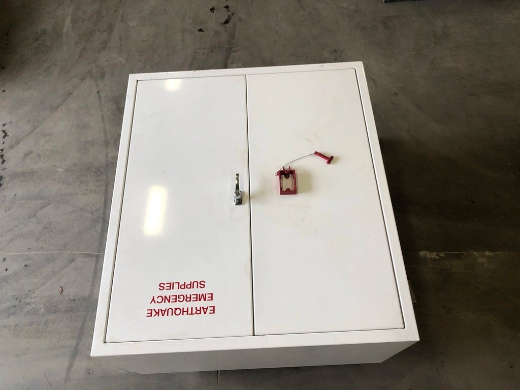 2 Door 4 Shelves Earthquake Emergency Supplies Cabinet