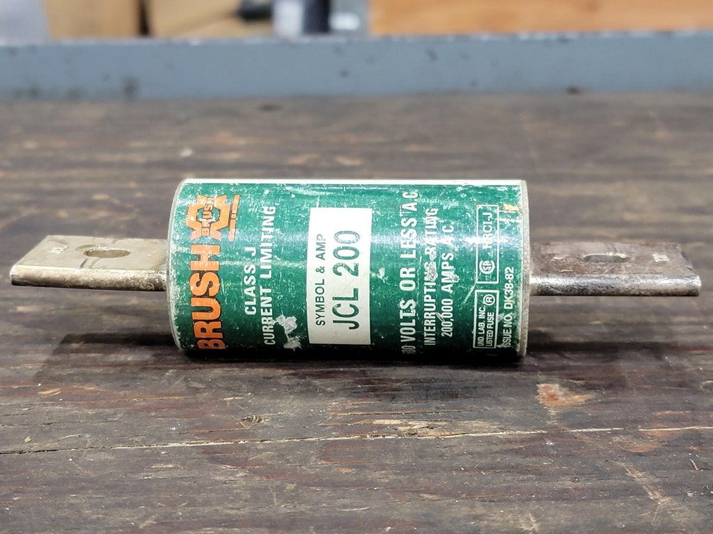 BRUSH 200 Amp Class J Current Limiting Fuse JCL-200 