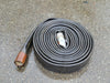 NEWLINE 3" x 50 ft Black Contractors Rubber Water Discharge Hose 150 PSI NL2113-300