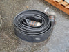 NEWLINE 4" x 47 ft Black Ribbed Layflat Water Discharge Hose 200 PSI NL2005-400