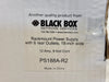 BLACKBOX 19" Rackmount Power Supply w/ 6 Rear Outlets 12 Amp 6 ft Cord No. PS188A-R2