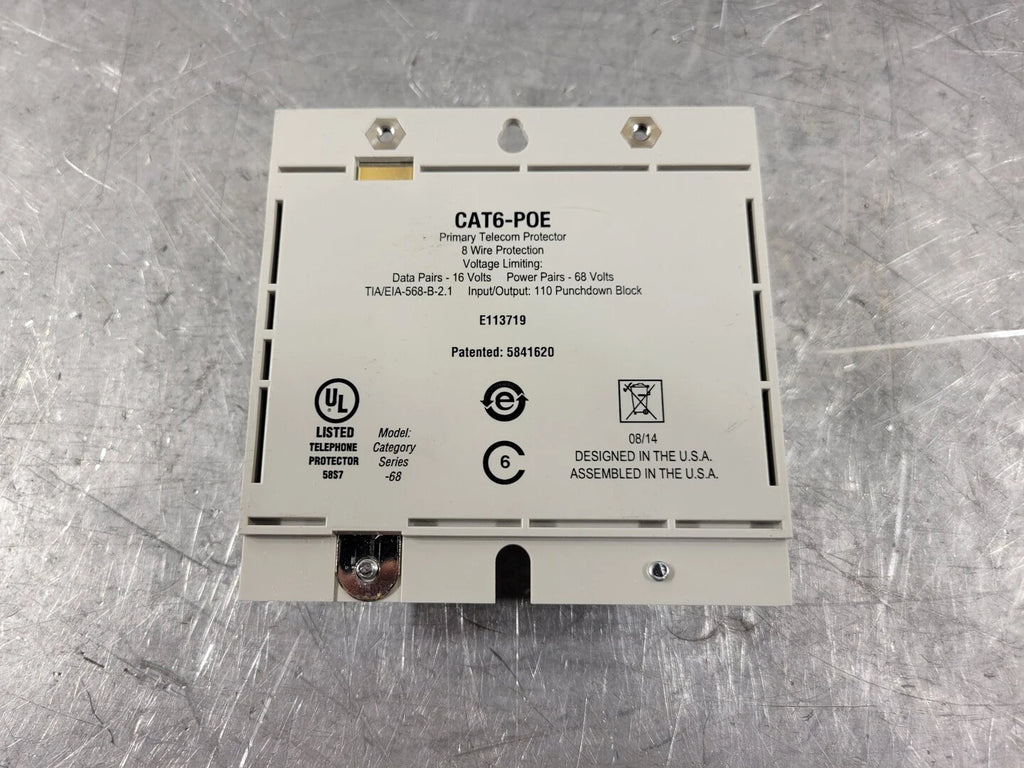 SUREGATE 1 Gigabit CAT6-POE Modular Protection No. 2090-200-30B