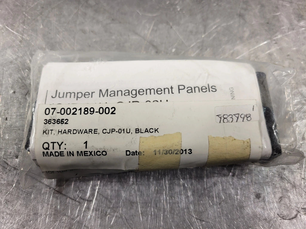 CORNING CJP-01U Jumper Management Panel Hardware Kit No. 07-002189-002