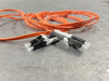 CORNING 2 m Fiber Optic Cable 50/125  LC-SC 2F Zipcord 2mm Riser Patch Cord  PC3LPLPP-2-