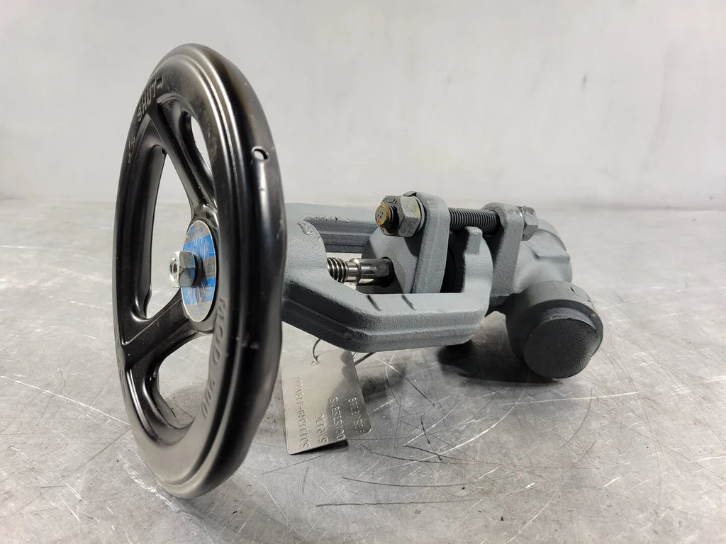 HP VALVES/KEY VALVE TECHNOLOGIES 1" Class 1500 Y-Pattern Globe Valve B16.34