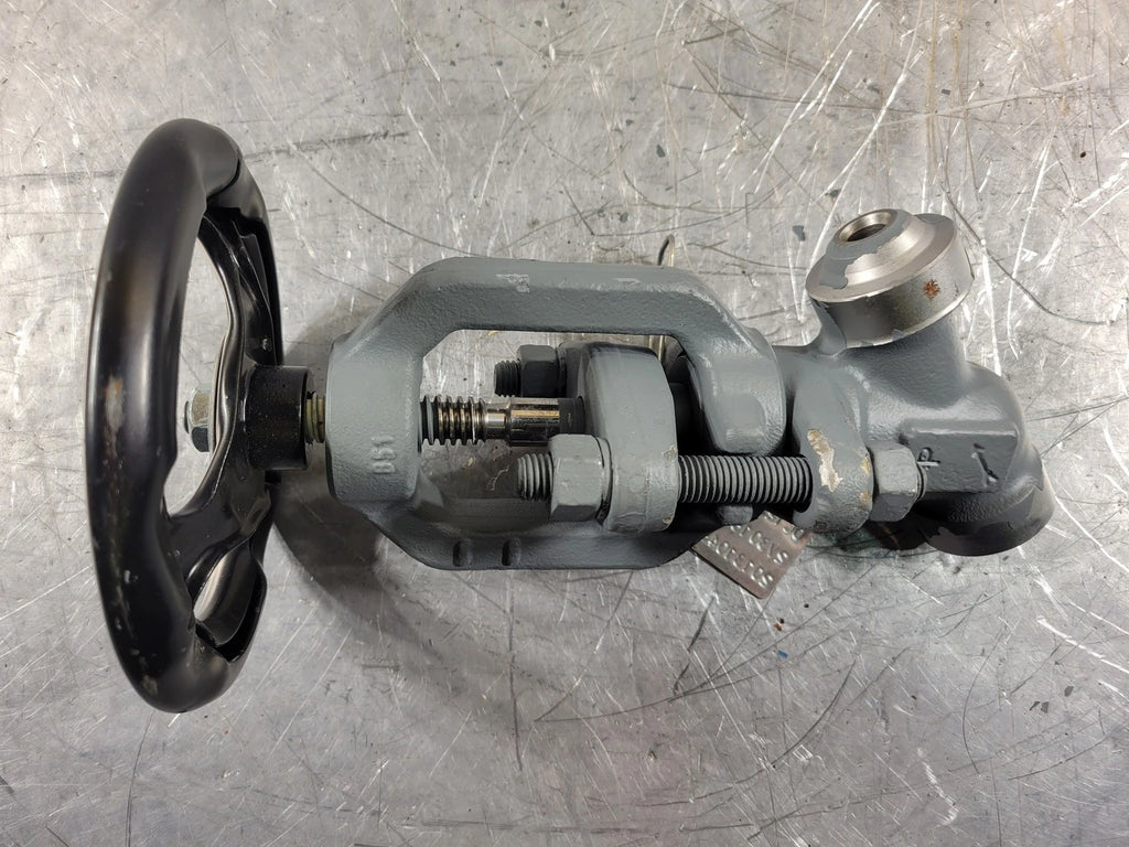 HP VALVES/KEY VALVE TECHNOLOGIES 1/2" Class 900 Y-Pattern Globe Valve B16.34