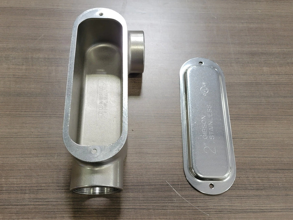 GIBSON 2" LL CF8M/316SS Conduit Body 7200LL