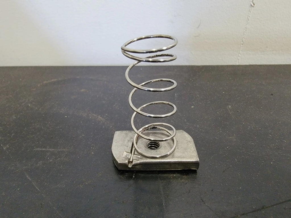 ALLYCO SUPPLY 1/4" 316SS Strut Spring Nut 105SS-01400 (Box of 100)