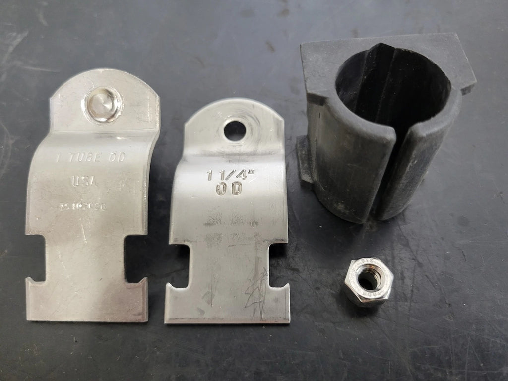 THOMAS BETTS Superstrut 1" 316 Stainless Steel Cushioned Clamp A716 1 SS316 (Box of 10)