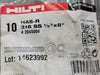 HILTI 1/2" x 8" 316 Stainless Steel Anchor Rod HAS-R No. 2045004 