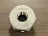 1-1/2" x 1/2" 316 Stainless Steel Hex Head Reducing Bushing MB 150