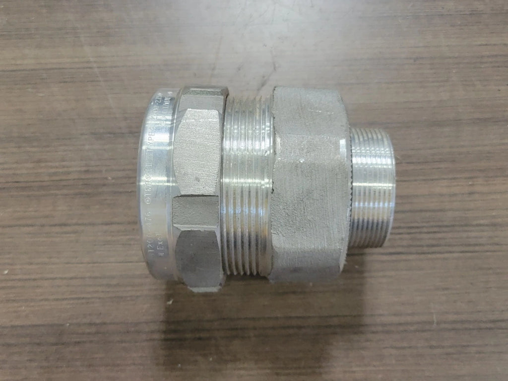 THOMAS BETTS 2" Star Teck Jacketed MetalClad Cable Fitting ST200476