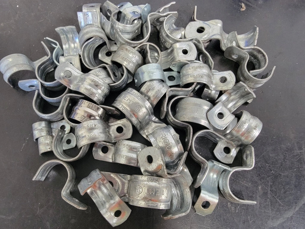 THOMAS BETTS One Hole EMT/Rigid Conduit Strap Assorted Sizes 3/4" 1" 1306/1308