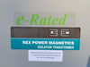 REX POWER MAGNETICS 150 kVA Transformer, 4200 Delta pri. volts, 600Y/347 sec. volts BA150XQ/Z