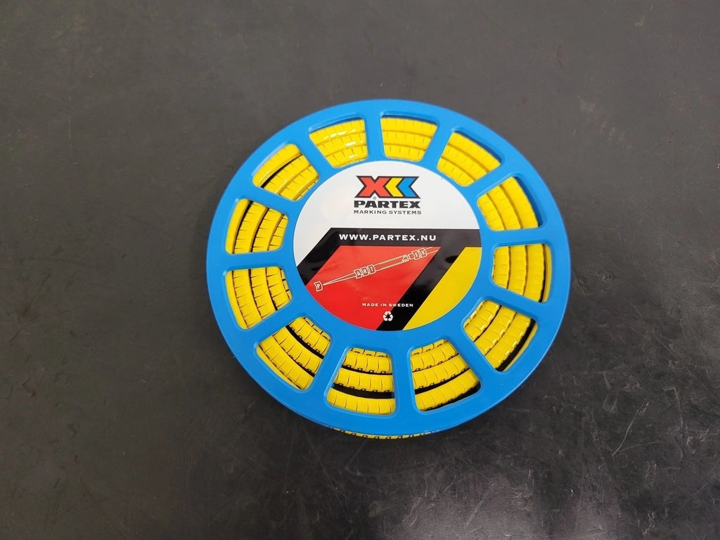 PARTEX PA 1/3 Character D Cable Marker PA-10003SV40.D