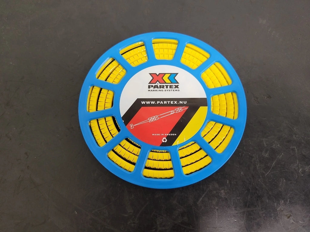 PARTEX PA 1/3 Character B Cable Marker PA-10003SV40.B (500 pcs)