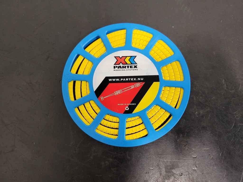 PARTEX PA 1/3 Character + Cable Marker PA-10003SV40.+ (500 pcs)