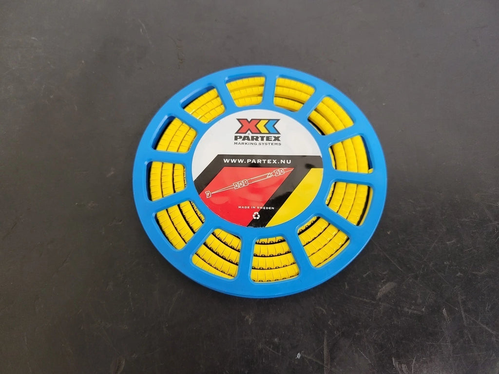 PARTEX PA 1/3 Character G Cable Marker PA-10003SV40.G (500 pcs)