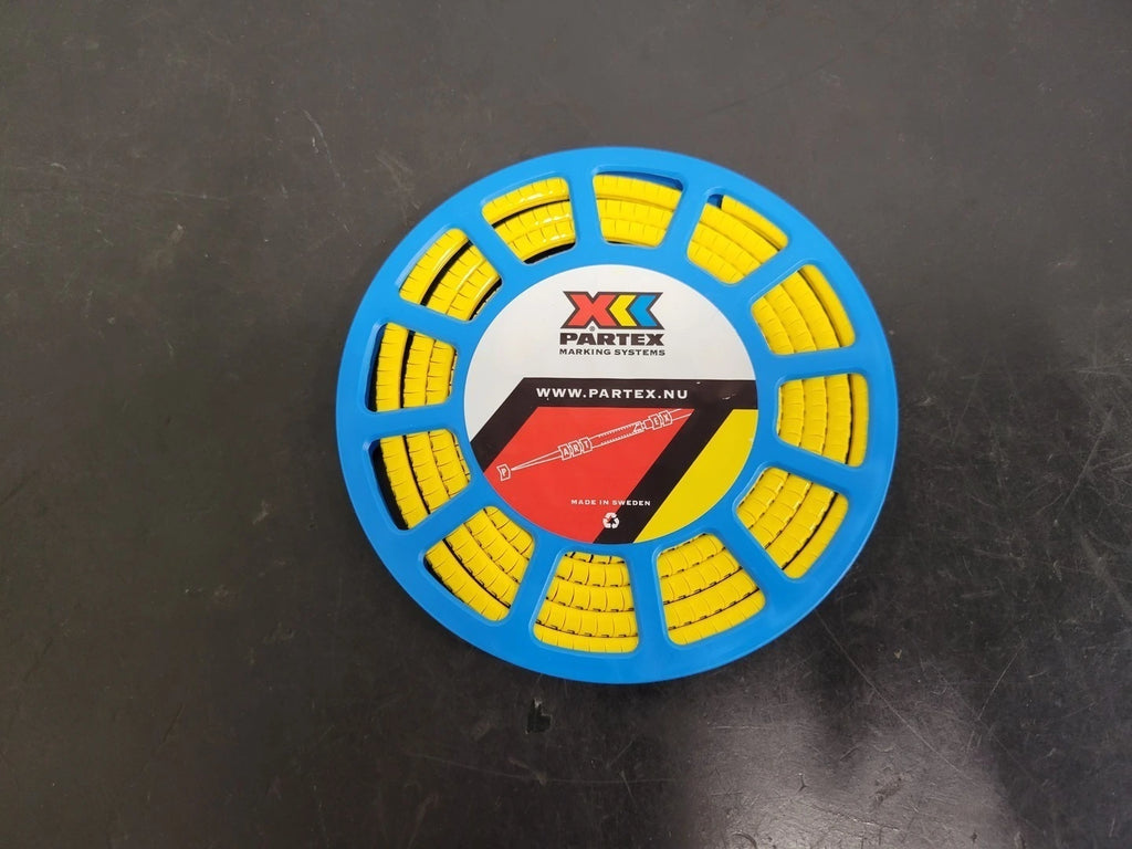 PARTEX PA 1/3 Character E Cable Marker PA-10003SV40.E (500 pcs)