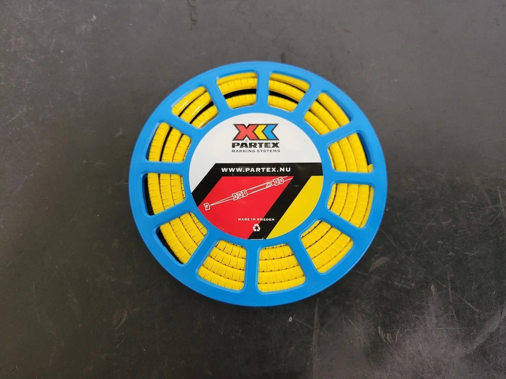 PARTEX PA 1/3 Character F Cable Marker PA-10003SV40.F (500 pcs)