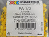 PARTEX PA 1/3 Character U Cable Marker PA-10003AV40.U (200 pcs)