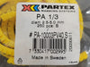 PARTEX PA 1/3 Character S Cable Marker PA-10003PV40.S (250 pcs)