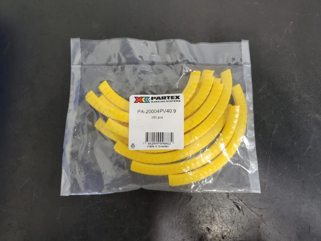 PARTEX PA 2/4 Character 9 Cable Marker PA-20004PV40.9 (250 pcs)