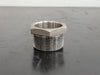 1-1/2" x 1-1/4" 316 Stainless Steel Hex Head Reducing Bushing