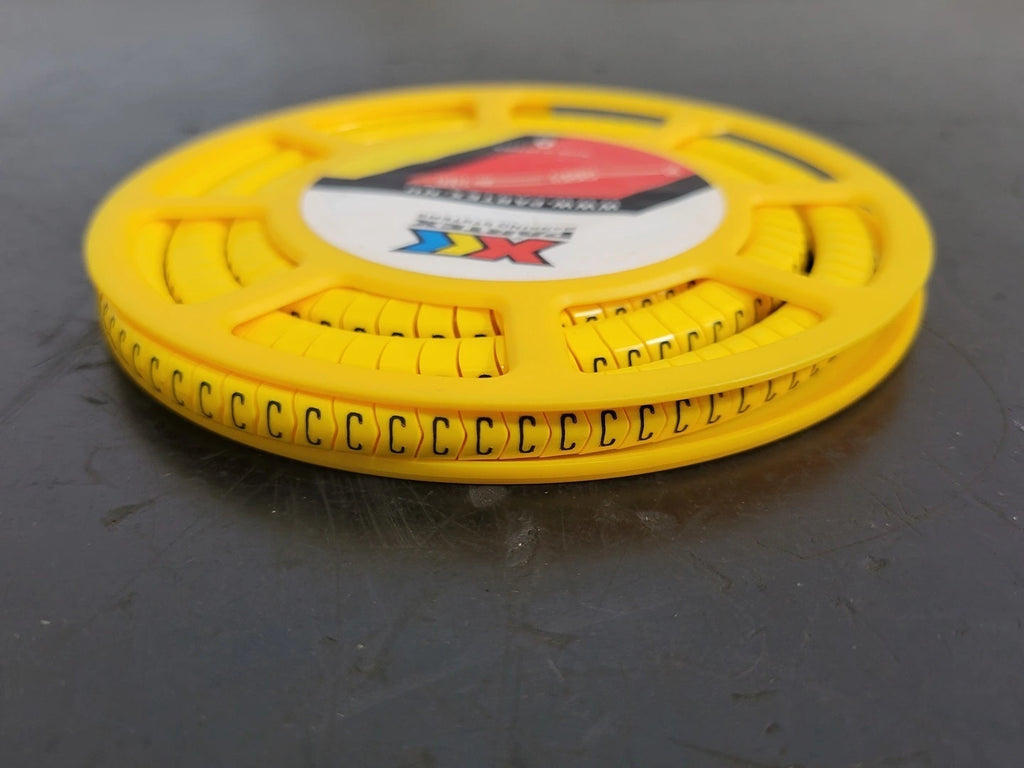 PARTEX PA 02/3 Character C Cable Marker PA-02003SV40.C