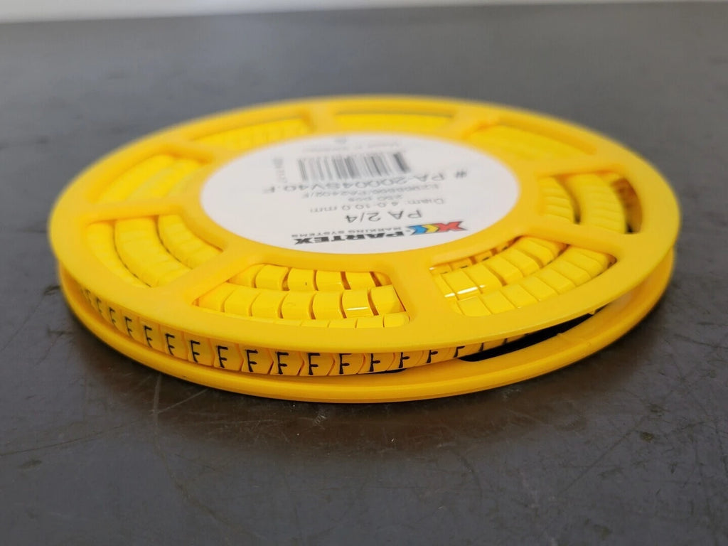 PARTEX PA 2/4 Character F Cable Marker PA-20004SV40.F