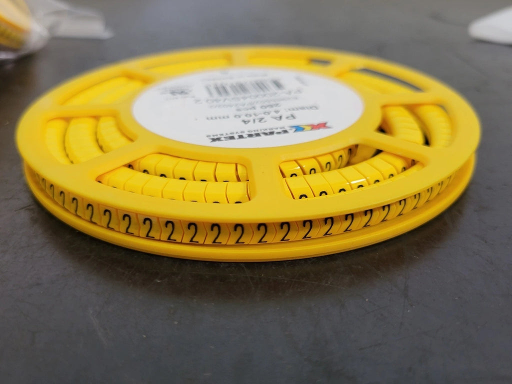 PARTEX PA 2/4 Character 2 Cable Marker PA-20004SV40.2