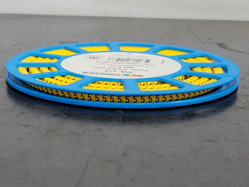 PARTEX PA 1/3 Character 5 Cable Marker PA-10003SV40.5