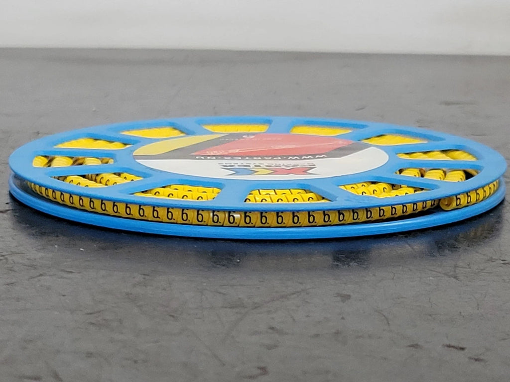 PARTEX PA 1/3 Character 6 Cable Marker PA-10003SV40.6