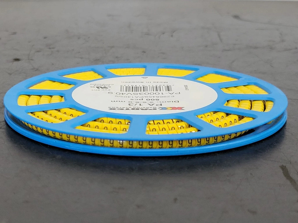 PARTEX PA 1/3 Character 9 Cable Marker PA-10003SV40.9