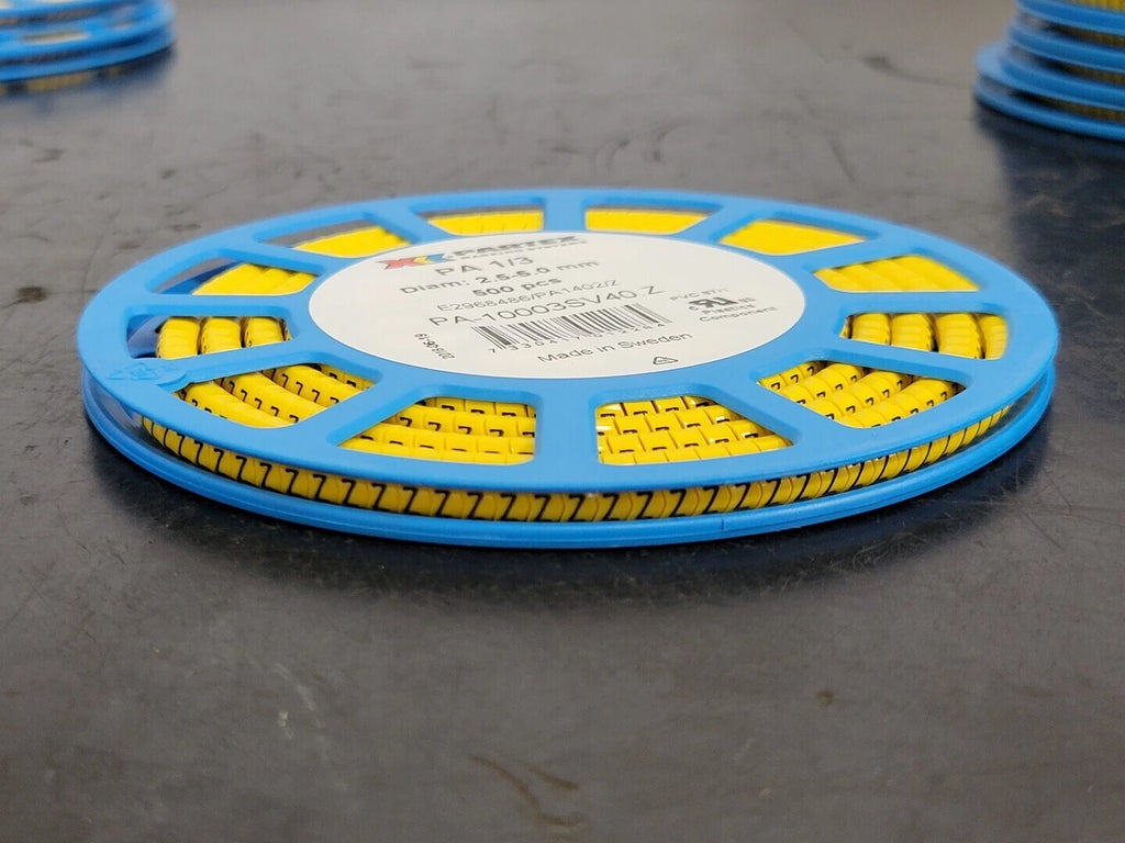 PARTEX PA 1/3 Character Z Cable Marker PA-10003SV40.Z